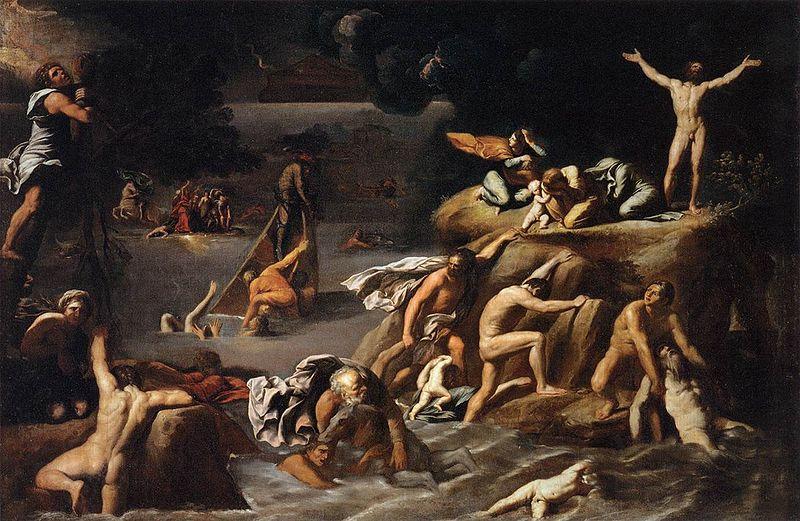 Annibale Carracci The Flood China oil painting art